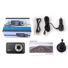 Load image into Gallery viewer, T638 Car DVR USB Hidden Driving Recorder HD Night Vision Reversing Video Monitor, T638