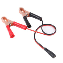Load image into Gallery viewer, Car DC 5.5x2.1 Interface Crocodile Clip Charging Connection Cable, DC 5.5x2.1 Interface