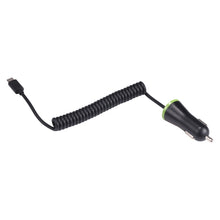 Load image into Gallery viewer, 17W 3.4A Mini USB Car Charger with USB-C / Type-C Spring Cable, USB-C / Type-C
