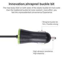 Load image into Gallery viewer, 17W 3.4A Mini USB Car Charger with USB-C / Type-C Spring Cable, USB-C / Type-C