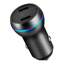 Load image into Gallery viewer, ACC-580 PD 40W Dual Type-C / USB-C Ports Fast Charging Car Charger, ACC-580