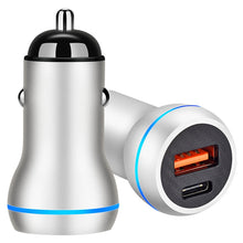 Load image into Gallery viewer, ACC-581 PD 20W + QC3.0 Type-C / USB-C + USB Fast Charging Car Charger, ACC-581
