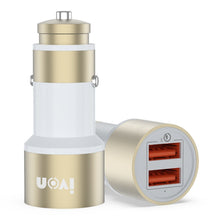 Load image into Gallery viewer, IVON CC33 36W 6A Dual QC 3.0 USB Full Metal Car Charger, CC33