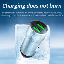 Load image into Gallery viewer, IVON CC38 2.4A Dual USB Car Charger + 1m USB to 8 Pin Fast Charge Data Cable Set, 8 Pin