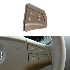 Car Right Side 4-button Steering Wheel Switch Buttons Panel 1648200110 for Mercedes-Benz W164, Left Driving, Right Side 4-button (Black), Right Side 4-button (Coffee), Right Side 4-button (Grey)