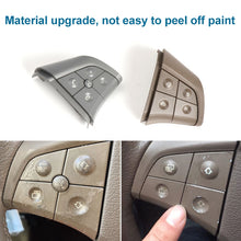 Load image into Gallery viewer, Car Right Side 4-button Steering Wheel Switch Buttons Panel 1648200110 for Mercedes-Benz W164, Left Driving, Right Side 4-button (Black), Right Side 4-button (Coffee), Right Side 4-button (Grey)