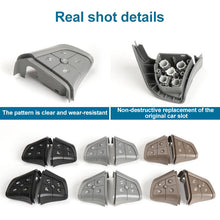 Load image into Gallery viewer, Car Left Side 5-button Steering Wheel Switch Buttons Panel 1648200010 for Mercedes-Benz W164, Left Driving, Left Side 5-button (Black), Left Side 5-button (Coffee), Left Side 5-button (Grey)