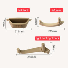 Load image into Gallery viewer, Car Front Right Inside Doors Handle Pull Trim Cover 5141 7394 519-1 for BMW X3 X4, Left Driving, Front Right Inside (Black), Front Right Inside (Beige)