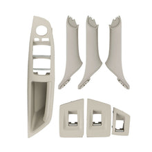 Load image into Gallery viewer, Car Standard Version Inside Doors Handle Pull Trim Cover 5141 7225 873 for BMW F10 F18, Left Driving, Standard Version (Black), Standard Version (Dark Coffee), Standard Version (Beige White), Standard Version (Grey), Standard Version (Beige)           ...