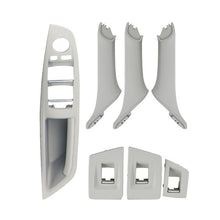 Load image into Gallery viewer, Car Standard Version Inside Doors Handle Pull Trim Cover 5141 7225 873 for BMW F10 F18, Left Driving, Standard Version (Black), Standard Version (Dark Coffee), Standard Version (Beige White), Standard Version (Grey), Standard Version (Beige)           ...
