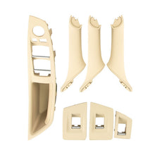 Load image into Gallery viewer, Car Standard Version Inside Doors Handle Pull Trim Cover 5141 7225 873 for BMW F10 F18, Left Driving, Standard Version (Black), Standard Version (Dark Coffee), Standard Version (Beige White), Standard Version (Grey), Standard Version (Beige)           ...