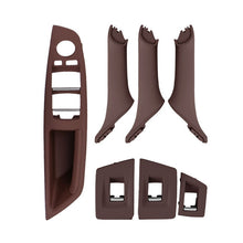 Load image into Gallery viewer, Car Standard Version Inside Doors Handle Pull Trim Cover 5141 7225 873 for BMW F10 F18, Left Driving, Standard Version (Black), Standard Version (Dark Coffee), Standard Version (Beige White), Standard Version (Grey), Standard Version (Beige)           ...