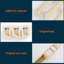 Load image into Gallery viewer, Car Standard Version Inside Doors Handle Pull Trim Cover 5141 7225 873 for BMW F10 F18, Left Driving, Standard Version (Black), Standard Version (Dark Coffee), Standard Version (Beige White), Standard Version (Grey), Standard Version (Beige)           ...