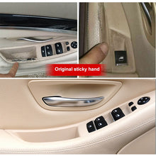 Load image into Gallery viewer, Car Standard Version Inside Doors Handle Pull Trim Cover 5141 7225 873 for BMW F10 F18, Left Driving, Standard Version (Black), Standard Version (Dark Coffee), Standard Version (Beige White), Standard Version (Grey), Standard Version (Beige)           ...