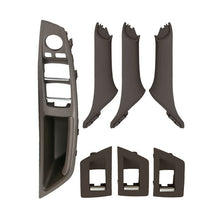 Load image into Gallery viewer, Car Imported Version Inside Doors Handle Pull Trim Cover 5141 7225 873 for BMW F10 F18, Left Driving, Imported Version (Dark Coffee), Imported Version (Beige White), Imported Version (Grey), Imported Version (Beige), Imported Version (Wine Red)