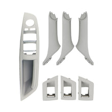 Load image into Gallery viewer, Car Imported Version Inside Doors Handle Pull Trim Cover 5141 7225 873 for BMW F10 F18, Left Driving, Imported Version (Dark Coffee), Imported Version (Beige White), Imported Version (Grey), Imported Version (Beige), Imported Version (Wine Red)