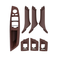 Load image into Gallery viewer, Car Imported Version Inside Doors Handle Pull Trim Cover 5141 7225 873 for BMW F10 F18, Left Driving, Imported Version (Dark Coffee), Imported Version (Beige White), Imported Version (Grey), Imported Version (Beige), Imported Version (Wine Red)