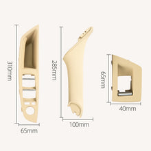 Load image into Gallery viewer, Car Imported Version Inside Doors Handle Pull Trim Cover 5141 7225 873 for BMW F10 F18, Left Driving, Imported Version (Dark Coffee), Imported Version (Beige White), Imported Version (Grey), Imported Version (Beige), Imported Version (Wine Red)