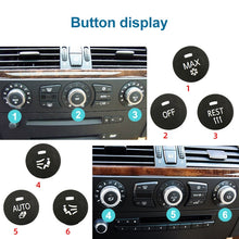 Load image into Gallery viewer, Car Air Conditioner Panel Switch Button OFF Key 6131 9250 196-1 for BMW E60 2003-2010, Left Driving, OFF