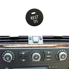 Car Air Conditioner Panel Switch Button REST Key 6131 9250 196-1 for BMW E60 2003-2010, Left Driving, REST