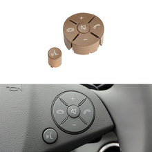 Load image into Gallery viewer, Car Right Side Steering Wheel Switch Buttons Panel for Mercedes-Benz W204 2007-2014, Left Driving, Right Side (Grey), Right Side (Beige), Right Side (Brown), Right Side (Black)