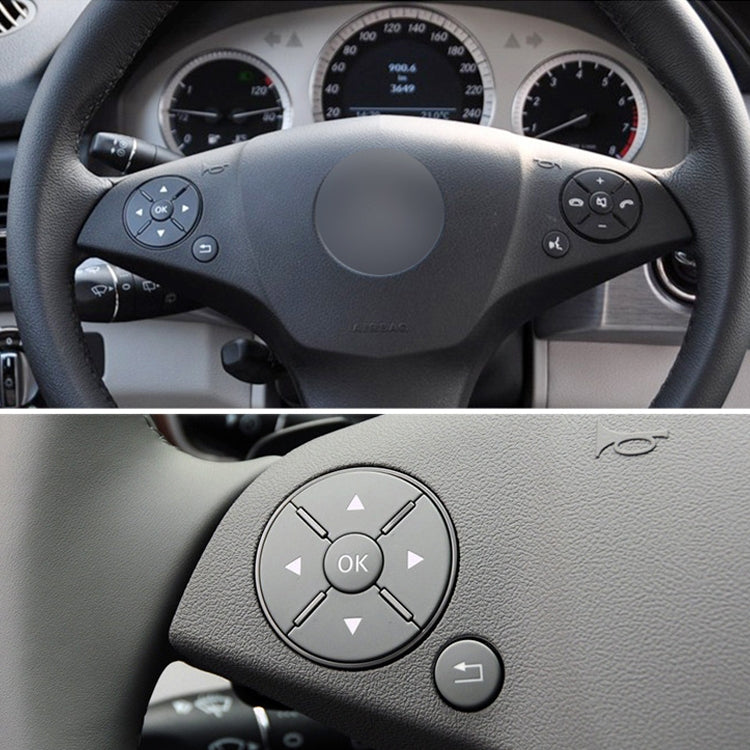 Car Right Side Steering Wheel Switch Buttons Panel for Mercedes-Benz W204 2007-2014, Left Driving, Right Side (Grey), Right Side (Beige), Right Side (Brown), Right Side (Black)