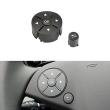 Load image into Gallery viewer, Car Left Side Steering Wheel Switch Buttons Panel for Mercedes-Benz W204 2007-2014, Left Driving, Left Side (Black), Left Side (Grey), Left Side (Beige), Left Side (Brown)