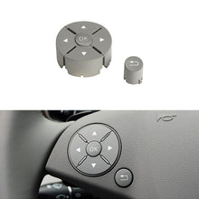 Load image into Gallery viewer, Car Left Side Steering Wheel Switch Buttons Panel for Mercedes-Benz W204 2007-2014, Left Driving, Left Side (Black), Left Side (Grey), Left Side (Beige), Left Side (Brown)