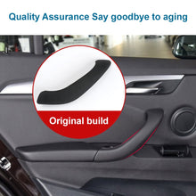Load image into Gallery viewer, Car Left Side Inside Doors Handle Pull Trim Cover 51417417513 for BMW X1 2016-, Left Driving, Left Side (Black), Left Side (Coffee), Left Side (Beige White), Left Side (Beige), Left Side (Red)