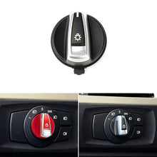 Load image into Gallery viewer, Car Headlight Switch Button Knob Cover Trim 6131 6932 796 for BMW X1 2009-2015, Left Driving
