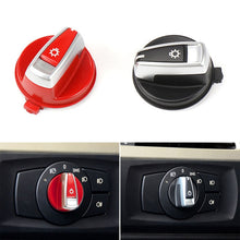 Load image into Gallery viewer, Car Headlight Switch Button Knob Cover Trim 6131 6932 796 for BMW X1 2009-2015, Left Driving
