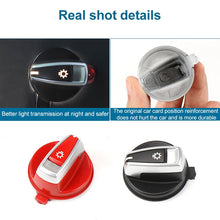 Load image into Gallery viewer, Car Headlight Switch Button Knob Cover Trim 6131 6932 796 for BMW X1 2009-2015, Left Driving