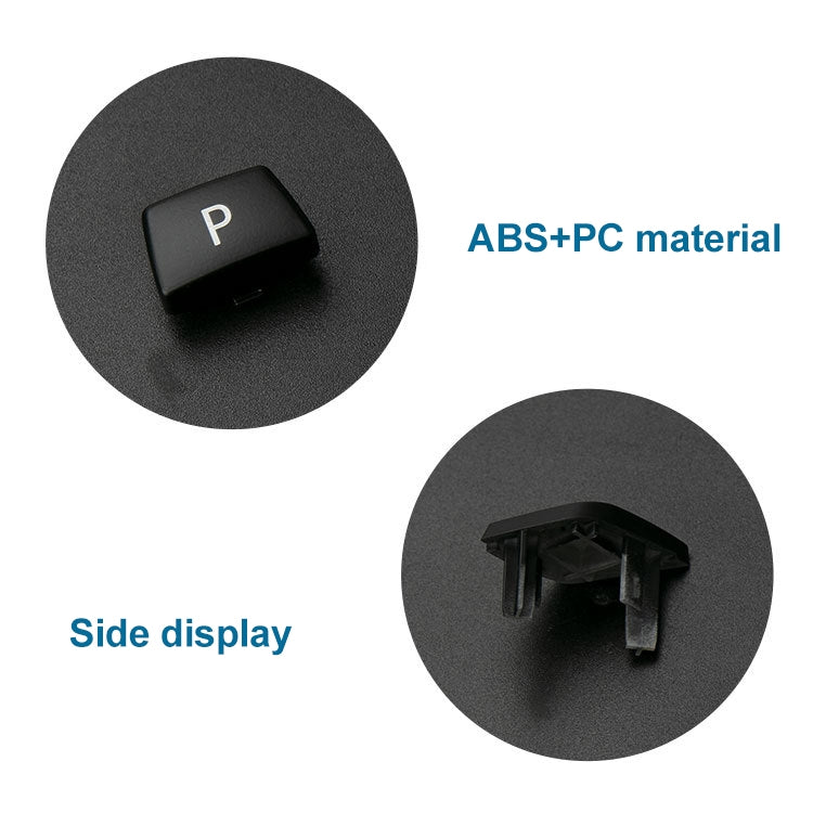 Car Gear Lever Auto Parking Button Letter P Cap for BMW G Chassis Series, Left Driving, For BMW G Chassis Series (Red), For BMW G Chassis Series (Black), For BMW G Chassis Series (Blue)