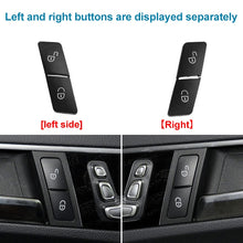 Load image into Gallery viewer, Car Left Side Door Lock Switch Buttons 2049058402 for Mercedes-Benz W204, Left Driving, For Mercedes-Benz W204 Left Side (Black), For Mercedes-Benz W204 Left Side (Red)