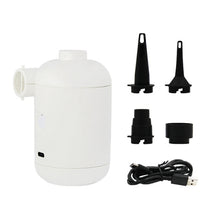 Load image into Gallery viewer, HT-426 USB Electric Air Pump for Rubber Boat Inflatable Bed, HT-426 (Blue), HT-426 (White)