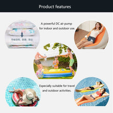 Load image into Gallery viewer, HT-426 USB Electric Air Pump for Rubber Boat Inflatable Bed, HT-426 (Blue), HT-426 (White)