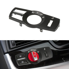 Car Headlight Switch Panel for BMW 5 Series 2010-2017, Left Driving Medium Configuration Version, Headlight Switch Panel Medium Configuration Version