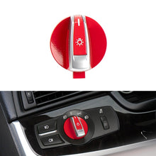 Load image into Gallery viewer, Car Headlight  Switch Button Knob for BMW 5 Series 2010-2017, Left Driving, Headlight Switch (Black), Headlight Switch (Red)