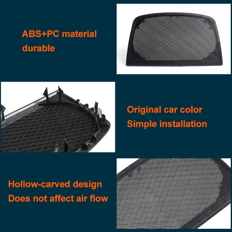 Car Dashboard Speaker Cover for BMW X5 / X6, Left Driving, Dashboard Speaker Cover