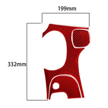 Load image into Gallery viewer, 3 in 1 Carbon Fiber Car Gear Panel Sticker Kits A for Chevrolet Corvette C5 1998-2004, Left Drive, Gear Panel Sticker Kits A