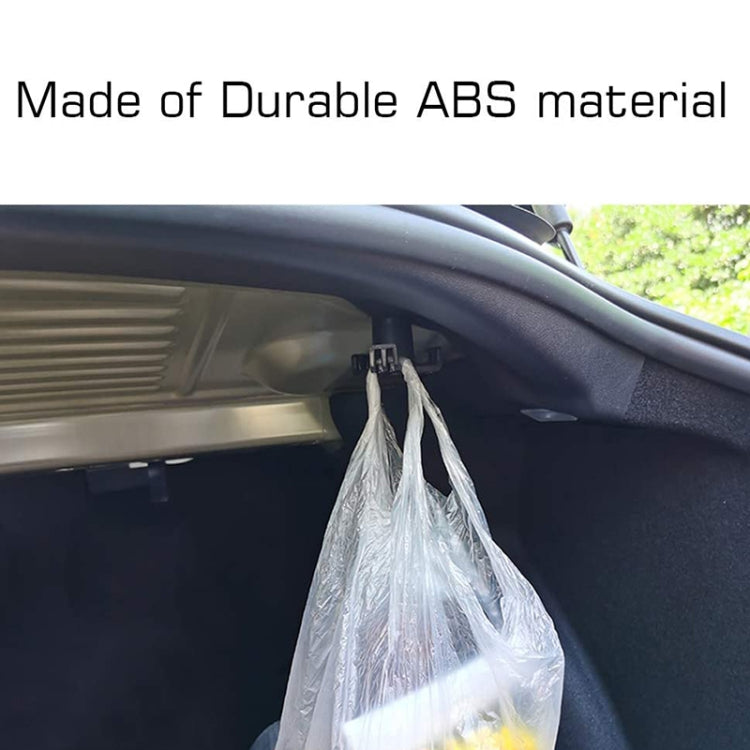 Car Trunk Grocery Bag Hook for Tesla Model 3, For Tesla Model 3