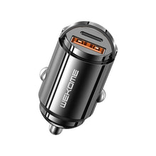 Load image into Gallery viewer, WK WP-C38 Mini PD20W USB + Type-C Car Charger, WP-C38