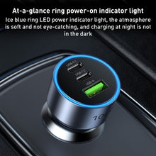 Load image into Gallery viewer, MOMAX UC17E 100W USB-C / Type-C x 2 + USB Three Ports Car Charger, 100W