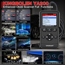 Load image into Gallery viewer, KINGBOLEN YA200 OBD2 Car Fault Diagnosis Tool Fault Analyzer, YA200