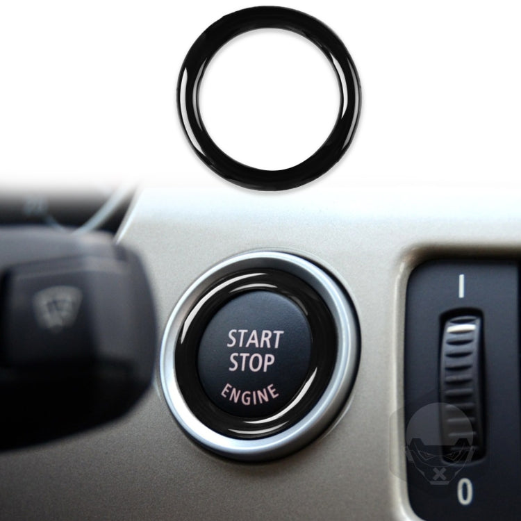 For BMW 3 Series E90/E92/E93 2009-2012 Car One-button Start Carbon Fiber Trim Ring, Left and Right Drive Universal, Car One-button Start
