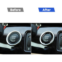 Load image into Gallery viewer, For BMW 3 Series E90/E92/E93 2009-2012 Car One-button Start Carbon Fiber Trim Ring, Left and Right Drive Universal, Car One-button Start