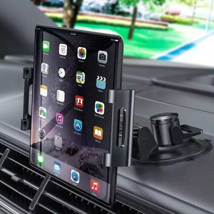 Car Dashboard Tablet Holder PU Suction Cup Windshield Bracket, PU Suction Cup