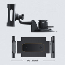 Load image into Gallery viewer, Car Dashboard Tablet Holder PVC Suction Cup Windshield Bracket + Tray, PVC Suction Cup + Tray