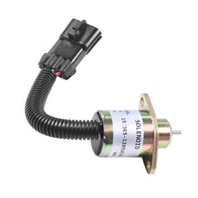 Load image into Gallery viewer, Excavator Fuel Shutdown Shut Off Solenoid Valve for Kubota V1505 R90 1503ES-12A5UC9S, For Kubota V1505