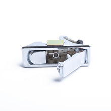 Load image into Gallery viewer, Silver Zinc Alloy Adjustable Lever Hand Operated Compression Latch with Raised Trigger for RV / Trailer, Non-Locking, Silver